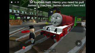 island of sodor adventures series 1 episode 11: Henry the red engine (Henry the naughty engine)