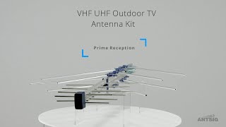 ANTSIG : AA1100 - VHF UHF Outdoor TV Antenna