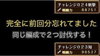 【トレクル】海賊祭 シングルマッチ チャレンジ 023 知 ＆ 024 斬撃 同編成で攻略