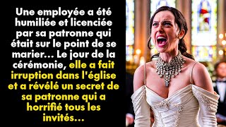 Une employée a été humiliée et licenciée par sa patronne qui était sur le point de se marier... Le..