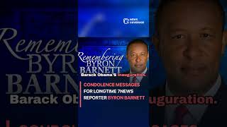 Byron Barnett: Condolence messages for longtime 7NEWS reporter Byron Barnett #politics