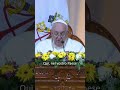 #papafrancesco passino le nuvole della guerra, diamoci da fare per un avvenire di pace #shorts