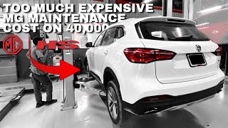 MG HS 2024 Oil Change & Complete Costing | Major Maintance Including Gear Oil | Watch Till The End