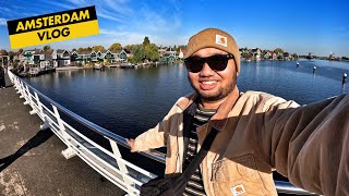 🇳🇱 Tenang Sungguh Kampung Amsterdam ni ! | Windmill Village Zaanse Schans 🛶