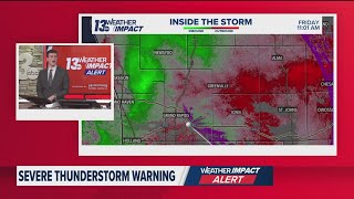 Tracking severe thunderstorms in West Michigan