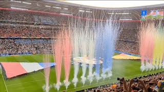 240709 Euro 2024 Semi-final France v.s. Spain - Kick-off Ceremony / ユーロ2024 準決勝 フランス対スペイン キックオフセレモニー