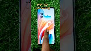 How To Off TalkBack From OPPO A58 ⚡ OPPO Me Double Tab Screen Off Kaise Kare 🔥🔥 #shorts #viral