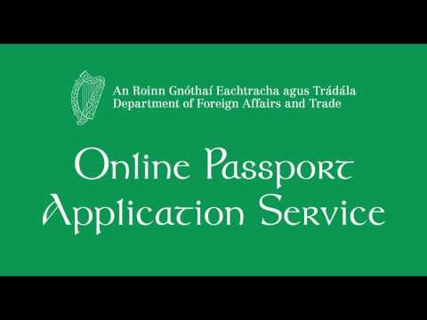 Online Passport Application Demonstration Online Passport Application Demonstration