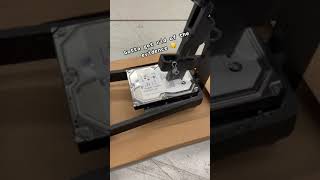 Destroying a 1TB Hard Drive
