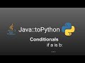 Python Conditionals in 2 minutes! — if, is, in & match-case!