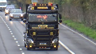 Beautiful customised DAF on the M2 | UK Truckspotting