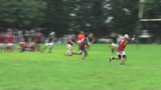 20080830北里大学獣医学部ラグビー部OB戦トライシーン