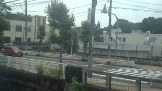 快速 鎌倉あじさい 号( 189系) 車窓 西立川→立川(南武線ホーム)/ 青梅線