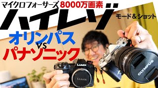 8000万画素ハイレゾショット！ バナソニック vs オリンパス 比較してみた 080