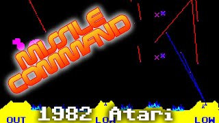 Missile Command - 1980 - Atari #missilecommand #atari #arcade #arcadegame #retrogamer #retrogame