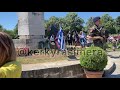 ΚΕΡΚΥΡΑ 21 Μαΐου Κατάθεση στεφάνων στο μνημείο των Επτανήσων και απο τον Στ. Πέτσα