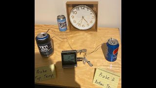 Yeti Rambler Colster Can Holder Review - Temperature Test