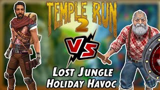 Rahi Raaja VS Sigur Frostbeard Lumberjack in Lost Jungle Temple Run 2