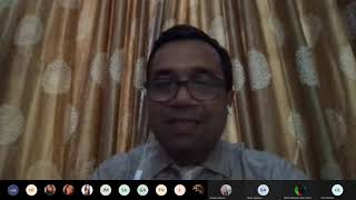 Webinar by Bhola Khan about "State of international business before and during Covid-19 pandemic"