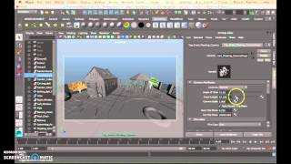 Camera lens and Focus May Autodesk