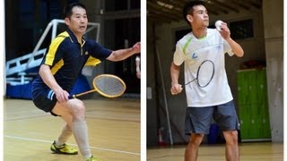 2個不同世代的甲組對決 MS賴育淇VS張文松2(孚瑪FUMA Badminton Club)