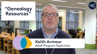 Lunch & Learn: Genealogy Resources