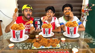 KFC EATING CHALLENGE 🤩😋 | Loser Eats JOLO CHIP 🤣🔥| Part 2