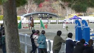 全日本学生馬術大会2018　第61回全日本学生行賞典総合馬術競技会　余力審査　ドリームチェイサー　深谷光明