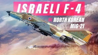 When Israeli F4s fought North Korean MiGs