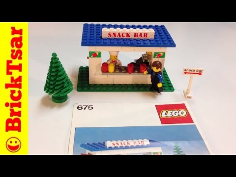 How To Make A Lego Snack Bar