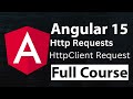 Angular 15 Full Course Tutorial for Beginners | HttpClient Request in Angular | Hindi/Urdu