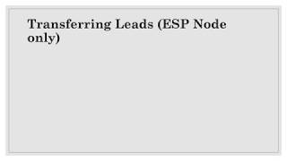 16 Using LeadsHook Level 1 Transferring Leads