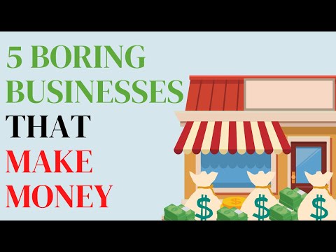 Boring Businesses [7 Under The Radar Business Ideas That Can Make You ...