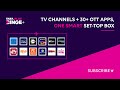 Tata Play Binge+ | TV Channels + 30+ OTT Apps, all with one Smart Set-top box