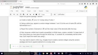 Numpy and Loops in Python