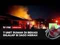 Kebakaran Melanda 7 Unit Rumah di Bekasi | Kabar Pagi tvOne