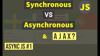 Asynchronous Vs Synchronous Programming | Async JS Part 1 #javascript