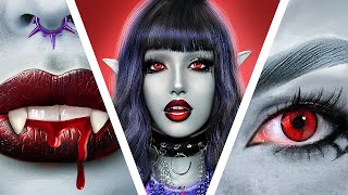 How to Become a Vampire! Extreme Makeover with Gadgets!
