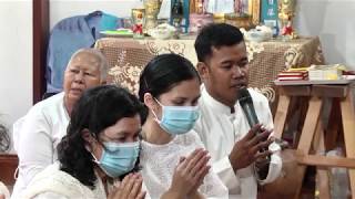 Funeral ពិធីបុណ្យខួបគម្រប់៧ថ្ងៃនិង១០០ថ្ងៃ ឧទ្ទិសកុសលជូនដល់វិញ្ញាណក្ខ័ន្ឌឧបាសក សៅ សុីមី ០៦ មេសា ២០២០