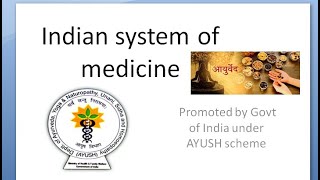 PSM 002 Indian System of Medicine Ayurveda Siddha Ayurvedic AYUSH  ISMH Tridosha Theory