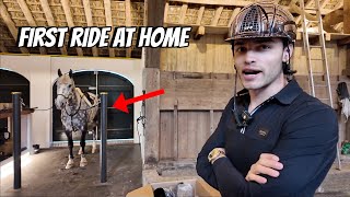 My Horses Get Evaluated + New Gear Unboxing & First Ride on My New Hunting Horse