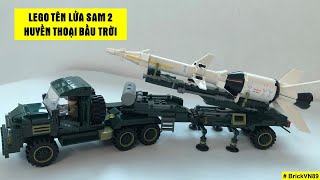 BrickVN89 - Cách lắp ghép Lego mô hình tên lửa SAM 2 - Mô hình xe quân sự #lego #sam2 #brick