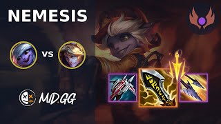 MID.GG: [ Nemesis ] Tristana BOT vs Ezreal | EUW MASTER | LOL Season 2024