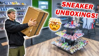 UNBOXING RARE SNEAKERS FOR OUR SHOE STORE! *A Day in the Life of a Sneaker Store Owner*