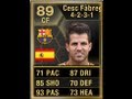 FIFA 13 SIF FABREGAS 89 Review & In Game Stats Ultimate Team