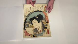 Kunisada's series Mirrors in the  Modern Style