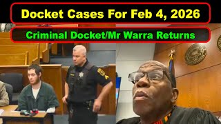 Judge Simpson Docket From Feb 4th, 2026 - Vikky's Court Watch