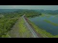 Drone view Tanggul Ubrug Purwakarta