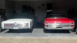 First Cold Start of 2025! Our 1967 Imperial, Walter White and our 1968 Ford Galaxie LTD Big Red!