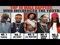 Top 10 Male Rappers who Influenced the Youth RANKED